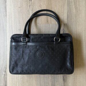 FENDI Vintage FF Logo Messenger/Shoulder Bag - Black